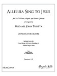 Alleluia Sing to Jesus (Score)