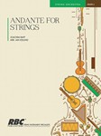 Andante For Strings (Score)