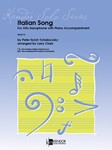 Italian Song For Alto Saxophone with Piano Accompaniment