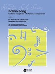 Italian Song For Tenor Saxophone with Piano Accompaniment