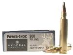 Federal Ammunition 300WBS FEDERAL POWER-SHOK 300 WIN MAG 20RD 10BX/CS 180GR SP