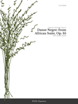 Danse Negre: from African Suite, Op. 35