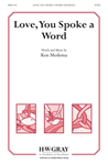Love, You Spoke a Word