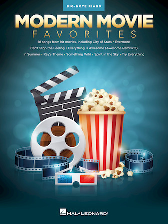 Modern Movie Favorites for Big Note Piano