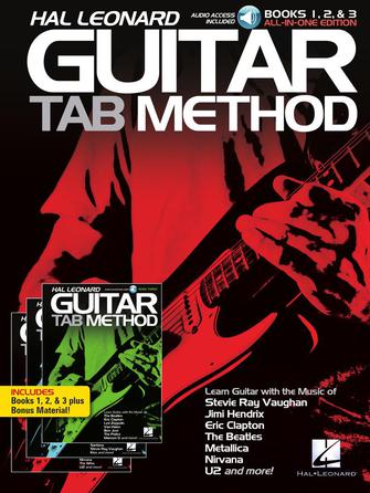 Guitar Hal Leonard Guitar Tab Method Books 1, 2 & 3 All-in-One Edition