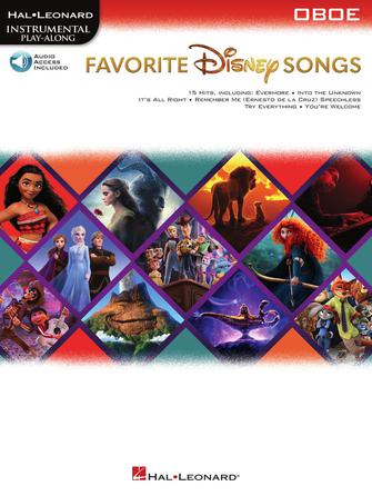 Favorite Disney Songs - Instrumental Play-Along for Oboe