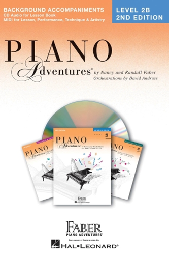 Level 2B – Lessons Book Enhanced CD – 2nd Edition Piano Adventures®