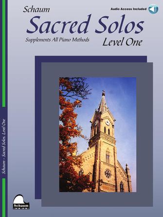 Piano Schaum Sacred Solos Level 1 Audio Access Included