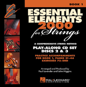 Essential Elements for Strings - Book 1 Play-Along CD Set - Discs 2 & 3 (Exercises 72-end)