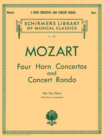Schirmer Library of Classics Volume 1807