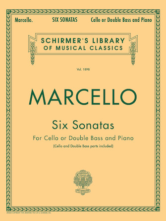 Cello Or Double Bass Six Sonatas