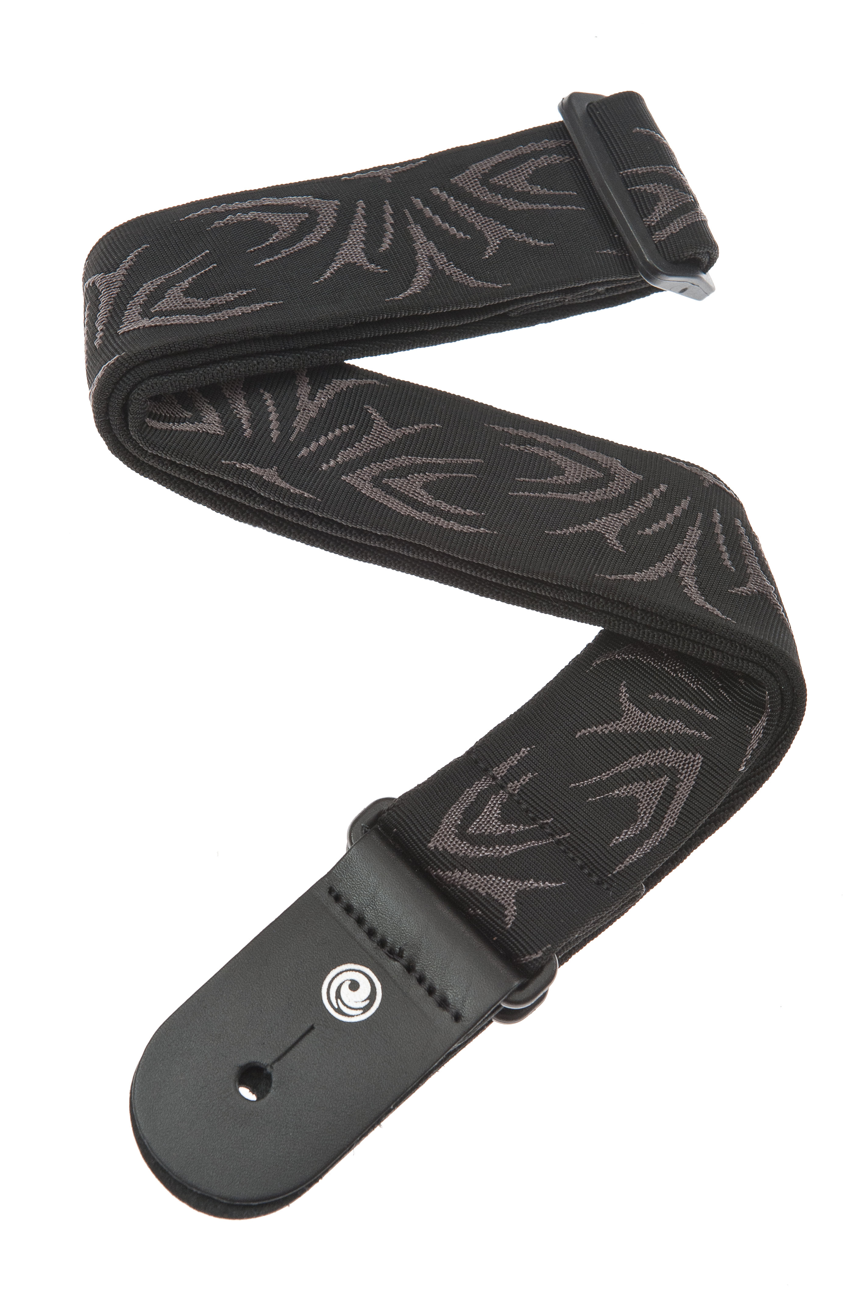 Planet Waves 50F078  Woven Guitar Strap, Black/Gray Tattoo