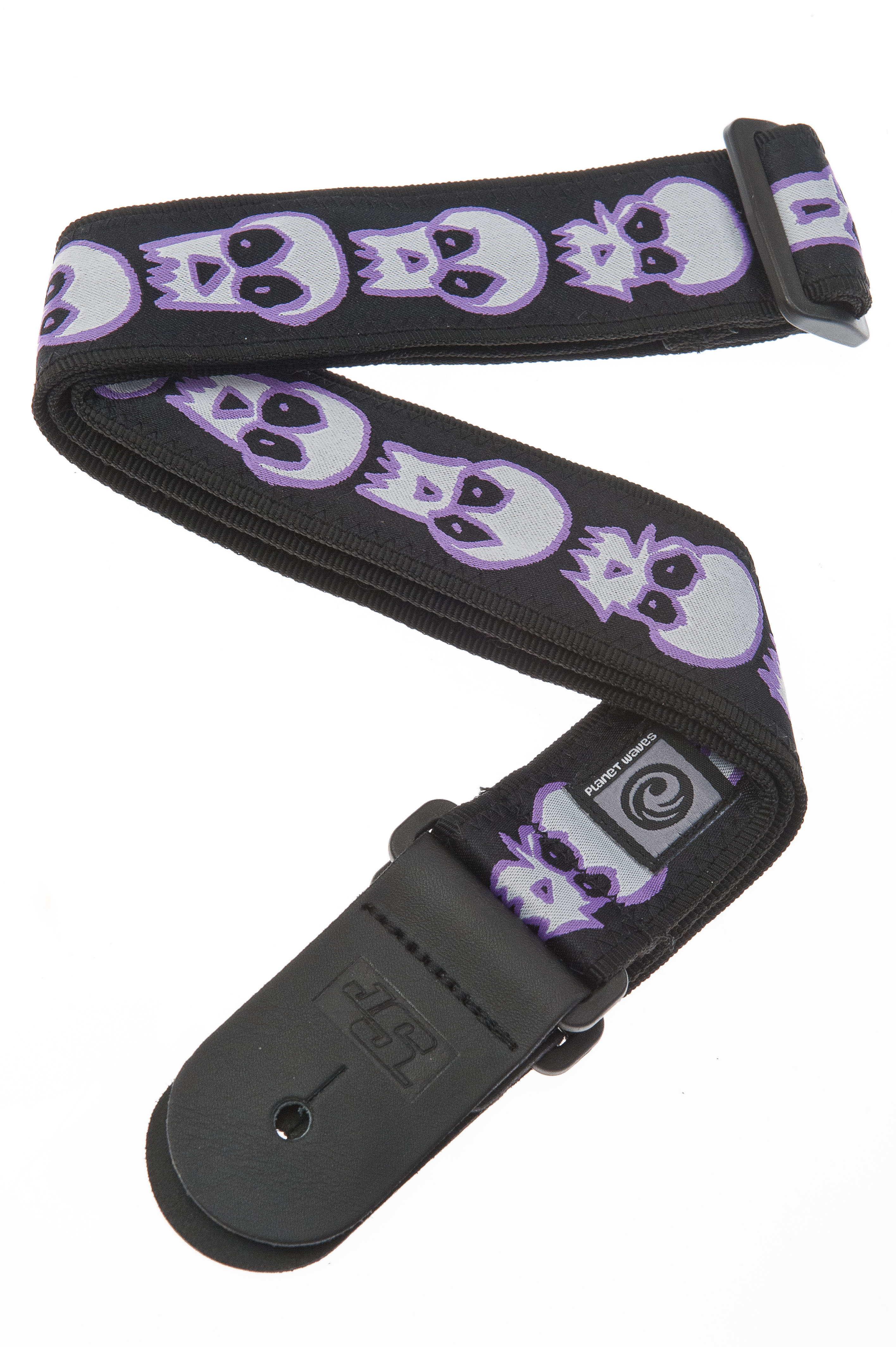 D'Addario Planet Waves Joe Satriani Guitar Strap, Skulls