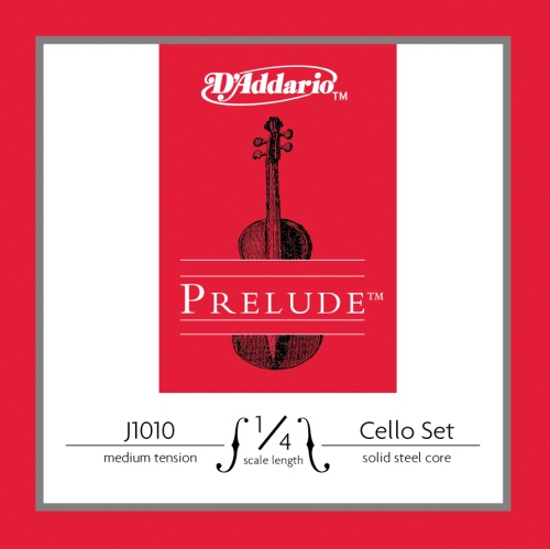 Prelude Strings Prelude Cello String Set, 1/4 Scale, Medium Tension