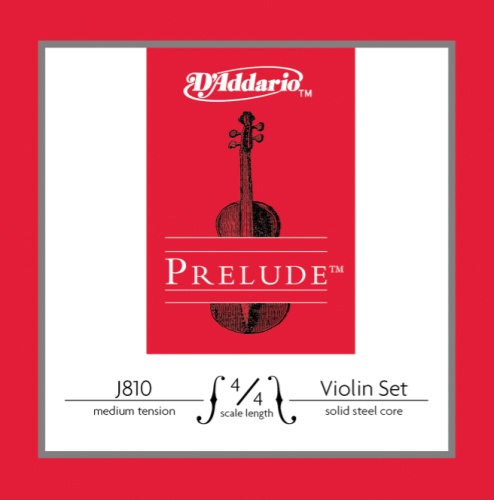 Prelude Strings Prelude Violin String Set, 4/4 Scale, Medium Tension
