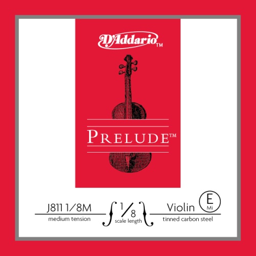 Prelude Strings Prelude Violin Single E String, 1/8 Scale, Medium Tension