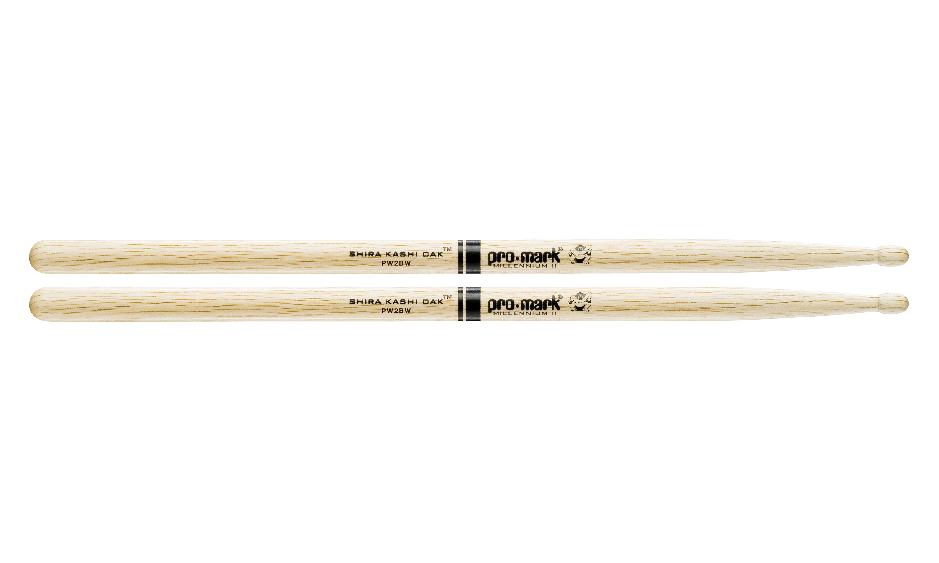 PROMARK PW2BW Shira Kashi Oak Wood Tip Drumstick