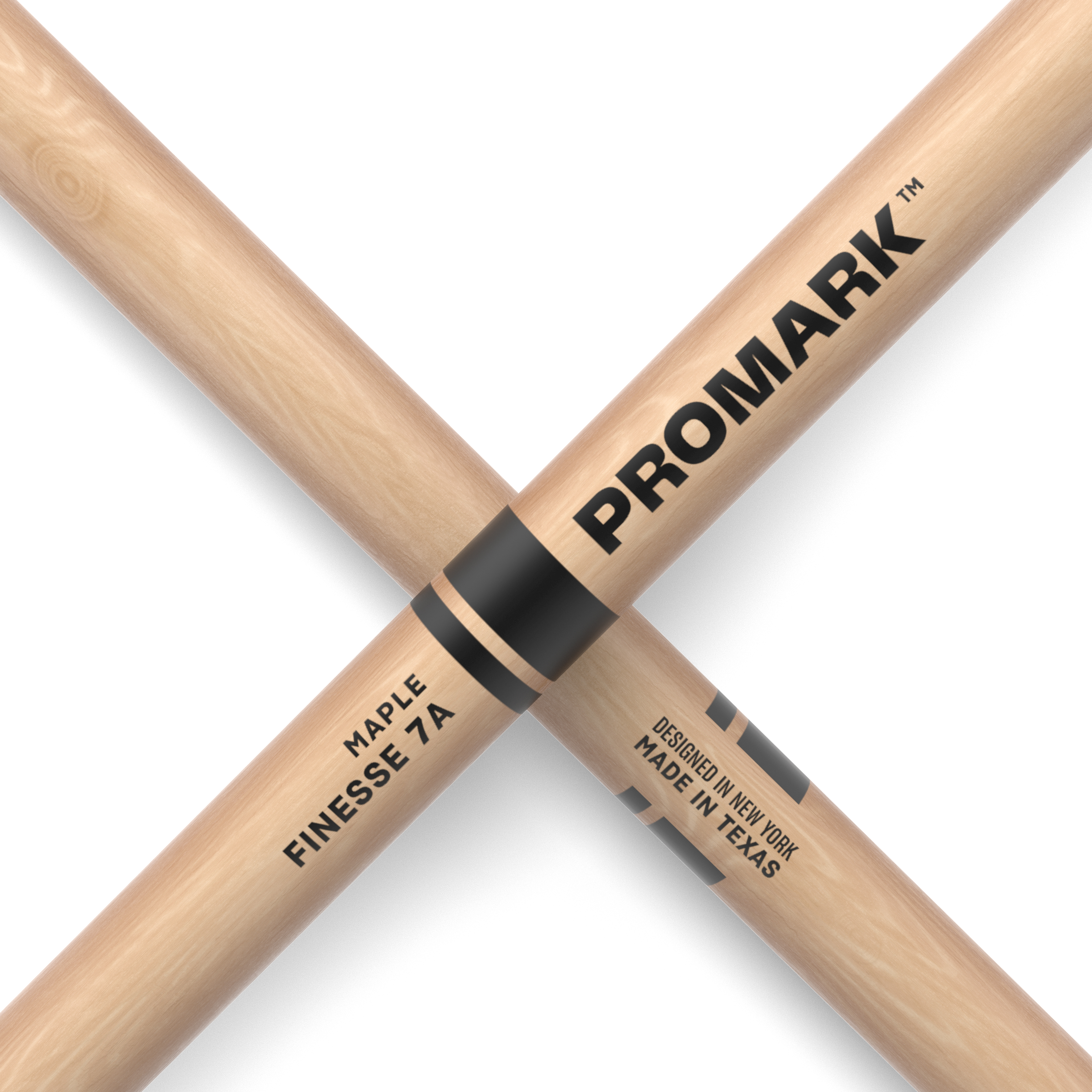 Pro-Mark RBM535RW Finesse 7A Maple Round Tip Drumstick