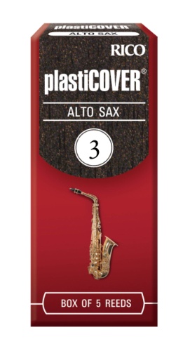 Rico Plasticover Alto Sax Reeds, Strength 3, 5-pack