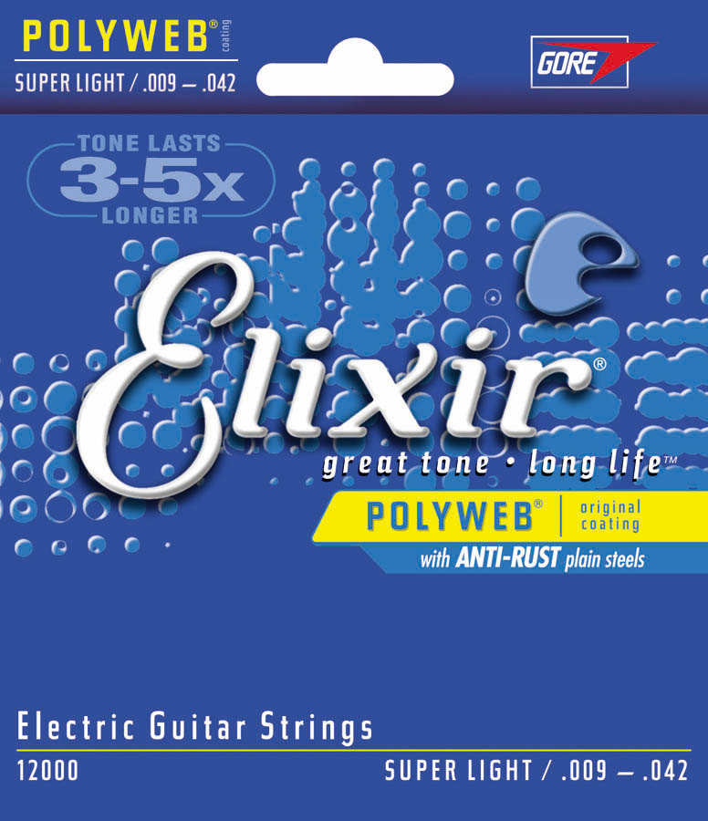Elixir 12000 POLYWEB Electric Nickel SL