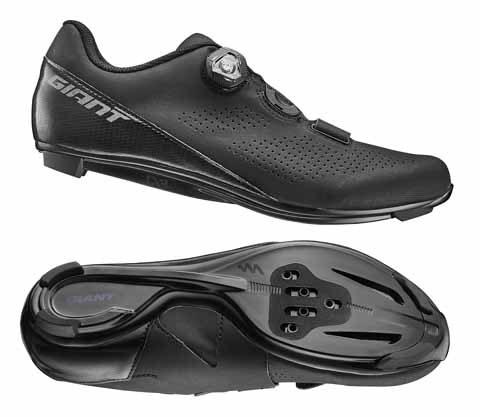 Giant G870001675 GNT Surge Comp Road Shoe Black 45