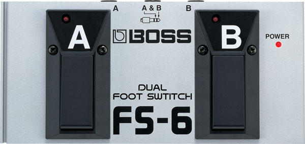 Boss Dual Footswitch (latch or unlatch)