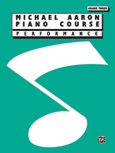 Michael Aaron Piano Course: Performance, Grade 3 [Piano] Book