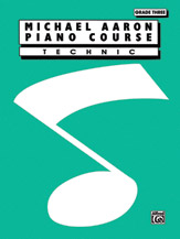 Michael Aaron Piano Course: Technic, Grade 3 [Piano] Book
