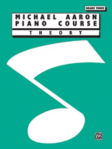 Michael Aaron Piano Course: Theory, Grade 3 [Piano] Book