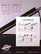 Alfred's Basic Adult Piano Course: Theory Book 3 [Piano] Book