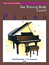 Alfred's Basic Piano Library: Ear Training Book 6 [Piano] Book