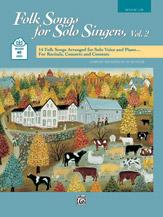 Folk Songs for Solo Singers, Vol. 2 [Voice] Medium Low