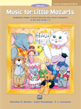 Music for Little Mozart's Lesson Assignment Book