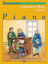 Alfred's Basic Piano Library: Composition Book 3 [Piano] Book