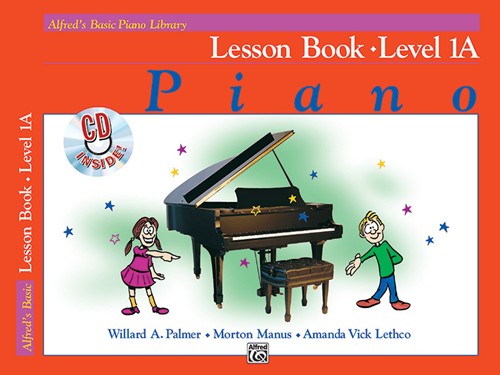 Alfred's Lesson Book 1A  w/CD [Piano] Book & CD