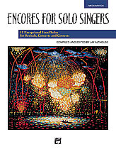 Encores for Solo Singers [Voice] Medium Hig