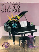 Alfred's Basic Adult Piano Course: Lesson Book 1 [Piano] Book