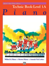 Alfred's Basic Piano Library: Technic Book 1A [Piano] Book