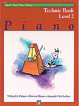 Alfred's Basic Piano Library: Technic Book 2 [Piano] Book