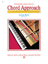 Alfred's Basic Piano: Chord Approach Lesson Book 1 [Piano] Book