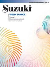 Suzuki Violin School Piano Acc., Volume 3 (Revised)