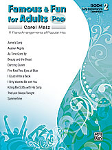 Famous & Fun for Adults: Pop, Book 2 [Piano]