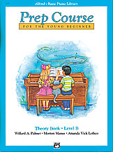 Alfred's Basic Piano Prep Course: Theory Book B [Piano] Book