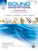 Sound Innovations 1 Combined Percussion Book & Online Media