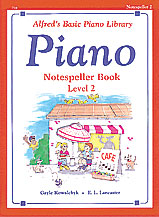 Alfred's Basic Piano Library: Notespeller Book 2 [Piano] Book