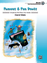Famous & Fun Duets, Book 2 [Piano] Book