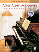 Alfred's  Adult All-in-One, Book 1 DVD [Piano] Book & DVD