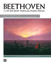 Beethoven 13  Most Popular Piano Pieces [Piano] Book