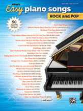 Alfred's Easy Piano Songs: Rock and Pop Book