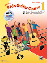 Alfred's Kid's Guitar Course 1 Book DVD Online Audio